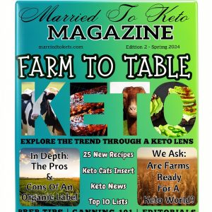 Keto Magazine Book 2 Print Replica eBook by WLK Media Low Carb Recipes-0