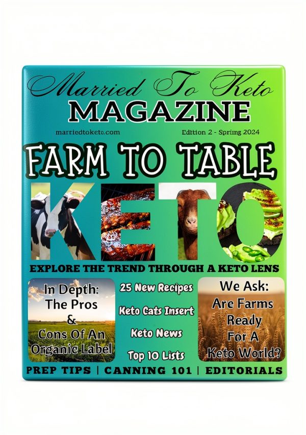 Keto Magazine Book 2 Print Replica eBook by WLK Media Low Carb Recipes-0