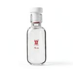75ml Heavy Wall Pressure Vessel by CS Labglass Borosilicate Flask-0