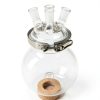 5000ML 4-Neck Reaction Flask by NANSHIN 5L Borosilicate Glass Reactor-0