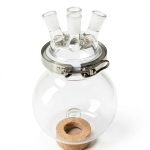 5000ML 4-Neck Reaction Flask by NANSHIN 5L Borosilicate Glass Reactor-0