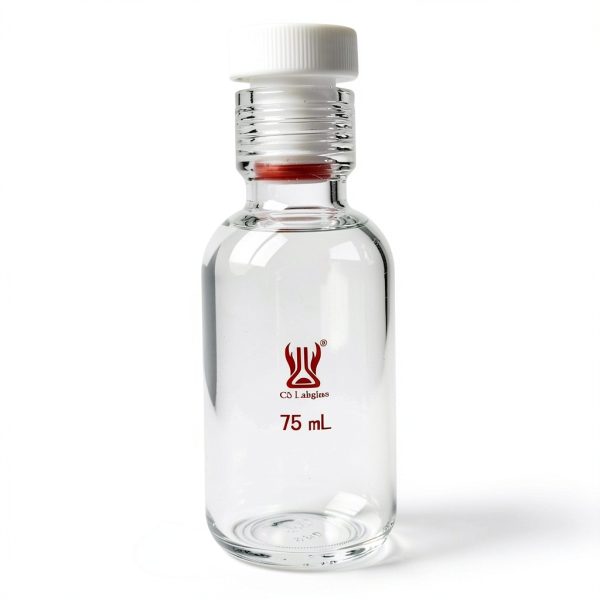 75ml Heavy Wall Pressure Vessel by CS Labglass Borosilicate Flask-4