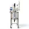TECHTONGDA 20L Jacketed Reactor Double‑Layer Glass Digital Display-0