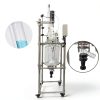TECHTONGDA 20L Jacketed Reactor Double‑Layer Glass Digital Display-3