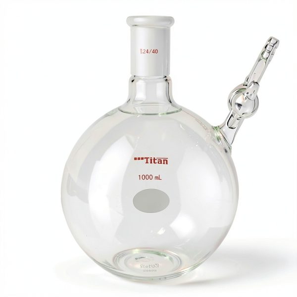 1000ml Schlenk Reaction Flask ADAMAS BETA with Stopcock 24/40 Joint-1