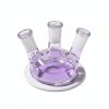 5000mL 24/40 Three-Neck Glass Cylinder Reactor NANSHIN 5L Flask-1