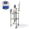 TECHTONGDA 20L Jacketed Reactor Double‑Layer Glass Digital Display-2