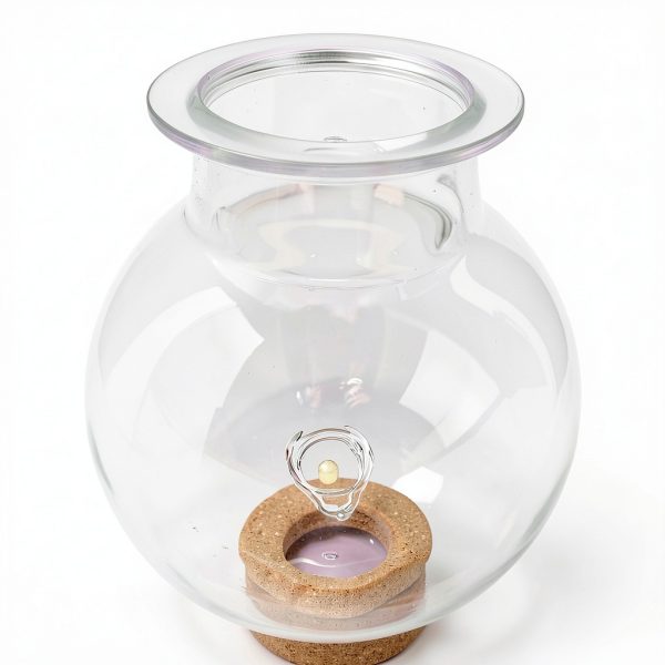 5000ML 2-Neck Reaction Flask NANSHIN 5L Borosilicate Glass Easy Clamp-3