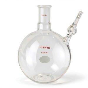 1000ml Schlenk Reaction Flask ADAMAS BETA with Stopcock 24/40 Joint-0