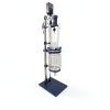 TECHTONGDA 5L Glass Reactor 110V Double Layer Reaction Vessel, Laboratory Jacketed Reactor, Adjustable Speed 0-600 RPM-6