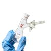 25ml Schlenk Reaction Flask with Glass Stopcock and 14/20 Joint,-3